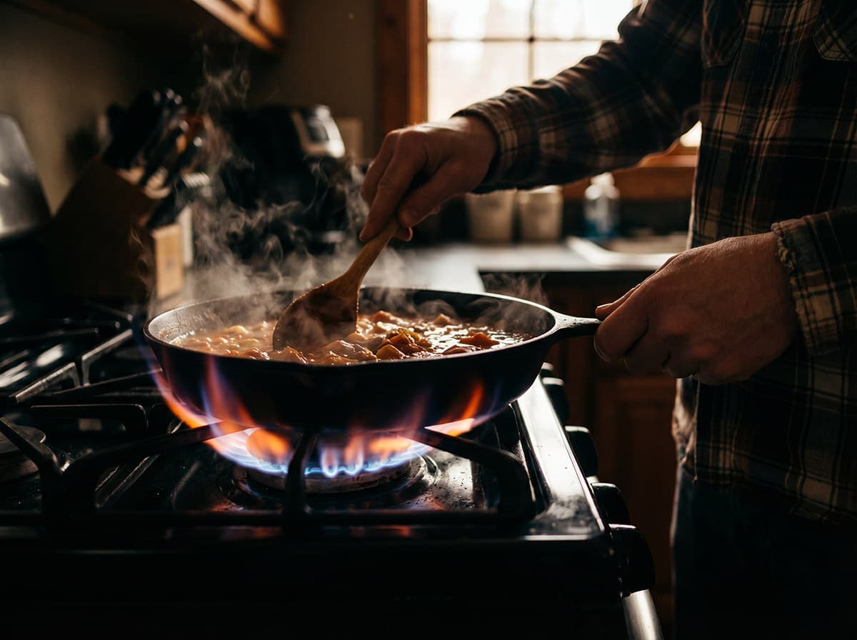 Cook with confidence step